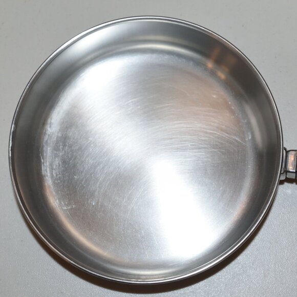 Vintage Farberware 1-Quart (7-inch) Saute Pan Stainless Steel Aluminum Clad - Picture 7 of 15